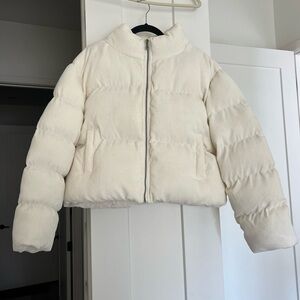 Cream Puffer Jacket